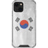 South Korean Flag Distressed iPhone 13 Mini Clear Case